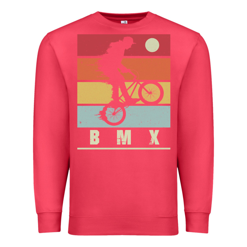 Bmx Vintage Bike Fans Kids Gift Boys Bmx Pullover Hoodie Premium Sweatshirt by linhVisuals | Teevron