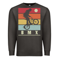 Smoke bmx vintage bike fans kids gift boys bmx pullover hoodie Premium Sweatshirt - linhVisuals