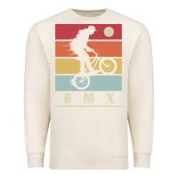 Sandshell bmx vintage bike fans kids gift boys bmx pullover hoodie Premium Sweatshirt - linhVisuals