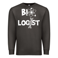 Smoke biologist   funny biology student cell science chemistry dna t shirt Premium Sweatshirt - linhVisuals