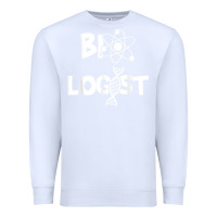 White biologist   funny biology student cell science chemistry dna t shirt Premium Sweatshirt - linhVisuals
