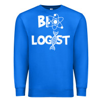 True Royal biologist   funny biology student cell science chemistry dna t shirt Premium Sweatshirt - linhVisuals