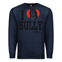 Navy dr.quinn, medicine woman i heart sully premium t shirt Premium Sweatshirt - linhVisuals