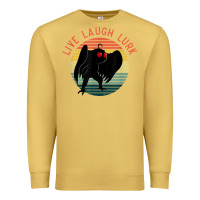 Antique Gold mothman live laugh lurk Premium Sweatshirt - linhVisuals