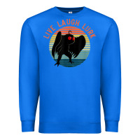 True Royal mothman live laugh lurk Premium Sweatshirt - linhVisuals