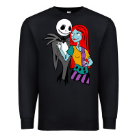 Black jack  and sally Premium Sweatshirt - linhVisuals