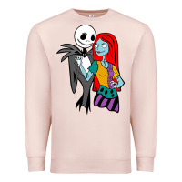 Pale Pink jack  and sally Premium Sweatshirt - linhVisuals
