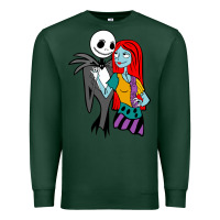 Sports Green jack  and sally Premium Sweatshirt - linhVisuals