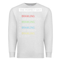 Oatmeal Heather brawl shirt brawling gamer gaming t shirt Premium Sweatshirt - linhVisuals