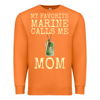 Carrot my favorite marine calls me mom Premium Sweatshirt - linhVisuals