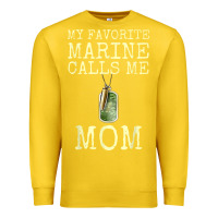 Lemon my favorite marine calls me mom Premium Sweatshirt - linhVisuals