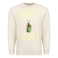 Sandshell my favorite marine calls me mom Premium Sweatshirt - linhVisuals