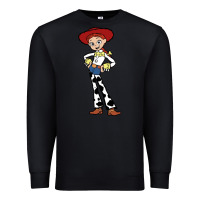 Black jessie toy Premium Sweatshirt - linhVisuals