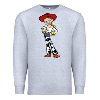 Heather Grey jessie toy Premium Sweatshirt - linhVisuals