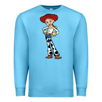 Ocean Blue jessie toy Premium Sweatshirt - linhVisuals