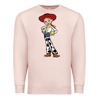 Pale Pink jessie toy Premium Sweatshirt - linhVisuals