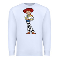 White jessie toy Premium Sweatshirt - linhVisuals
