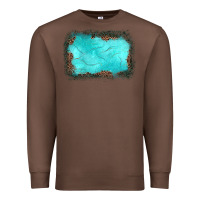 Chestnut gemstone leopard background Premium Sweatshirt - JahusDesignShop
