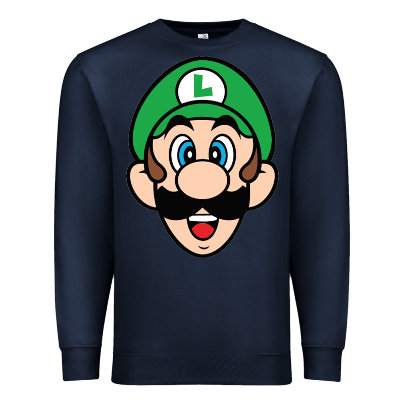 Luigi Premium Sweatshirt by linhVisuals | Teevron