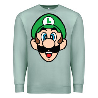 Seafoam luigi Premium Sweatshirt - linhVisuals