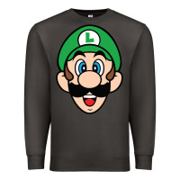 Smoke luigi Premium Sweatshirt - linhVisuals