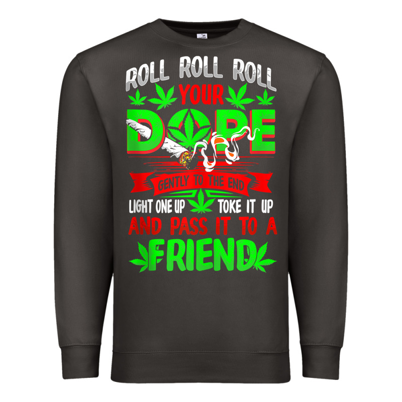 Funny Weed Pot Lover Roll Joint Friend Smoking Marijuana Tank Top Premium Sweatshirt by linhVisuals | Teevron