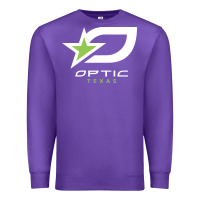 Purple funny  gaming optic Premium Sweatshirt - linhVisuals