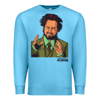 Ocean Blue ancient aliens giorgio tank top Premium Sweatshirt - linhVisuals