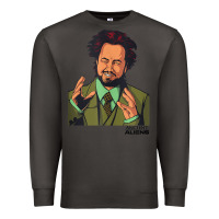 Smoke ancient aliens giorgio tank top Premium Sweatshirt - linhVisuals