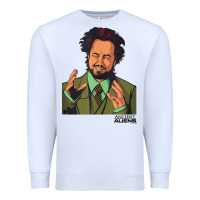 White ancient aliens giorgio tank top Premium Sweatshirt - linhVisuals