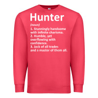 Cardinal hunter definition personalized name funny birthday gift idea t shirt Premium Sweatshirt - linhVisuals