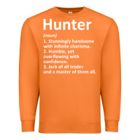 Carrot hunter definition personalized name funny birthday gift idea t shirt Premium Sweatshirt - linhVisuals