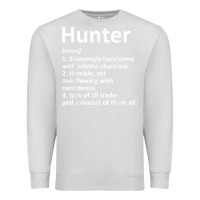 Dove Grey hunter definition personalized name funny birthday gift idea t shirt Premium Sweatshirt - linhVisuals