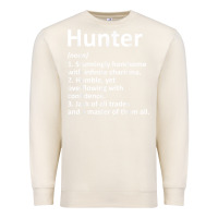 Sandshell hunter definition personalized name funny birthday gift idea t shirt Premium Sweatshirt - linhVisuals
