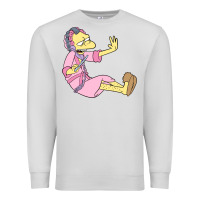 Dove Grey moe Premium Sweatshirt - linhVisuals