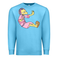 Ocean Blue moe Premium Sweatshirt - linhVisuals