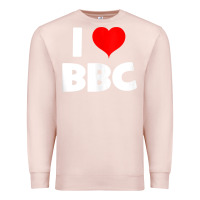 Pale Pink i love bbc tank top Premium Sweatshirt - linhVisuals