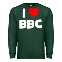 Sports Green i love bbc tank top Premium Sweatshirt - linhVisuals