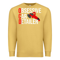 Antique Gold funny obessive car detailer for car detailing t shirt Premium Sweatshirt - linhVisuals