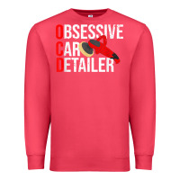 Cardinal funny obessive car detailer for car detailing t shirt Premium Sweatshirt - linhVisuals