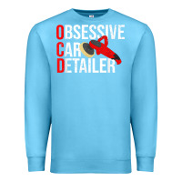 Ocean Blue funny obessive car detailer for car detailing t shirt Premium Sweatshirt - linhVisuals