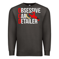 Smoke funny obessive car detailer for car detailing t shirt Premium Sweatshirt - linhVisuals
