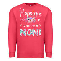 Cardinal happiness is being a noni ever women floral decor Premium Sweatshirt - linhVisuals