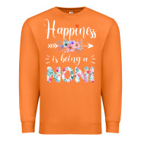 Carrot happiness is being a noni ever women floral decor Premium Sweatshirt - linhVisuals