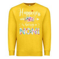 Lemon happiness is being a noni ever women floral decor Premium Sweatshirt - linhVisuals