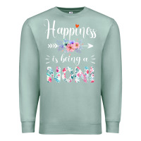 Seafoam happiness is being a noni ever women floral decor Premium Sweatshirt - linhVisuals