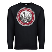 Black csu chico seal Premium Sweatshirt - linhVisuals