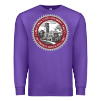 Purple csu chico seal Premium Sweatshirt - linhVisuals