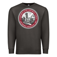 Smoke csu chico seal Premium Sweatshirt - linhVisuals