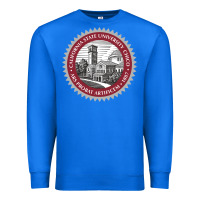 True Royal csu chico seal Premium Sweatshirt - linhVisuals